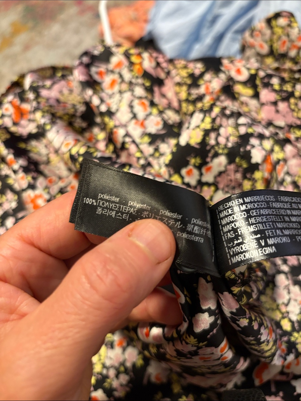 Zara floral silky dress - Picture 7 of 7